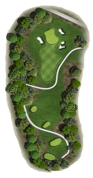 Hole 16 graphic