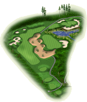 Hole 14 graphic