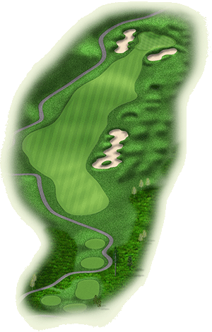 Hole 16 graphic