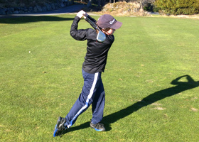 Junior Golfer at Olympic View